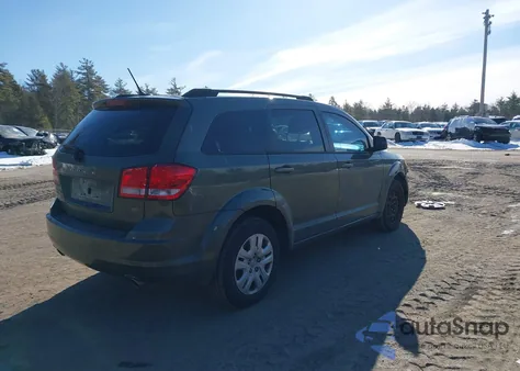 2016 Dodge Journey Se z USA, uszkodzony, nr VIN 3C4PDDAG0GT163671